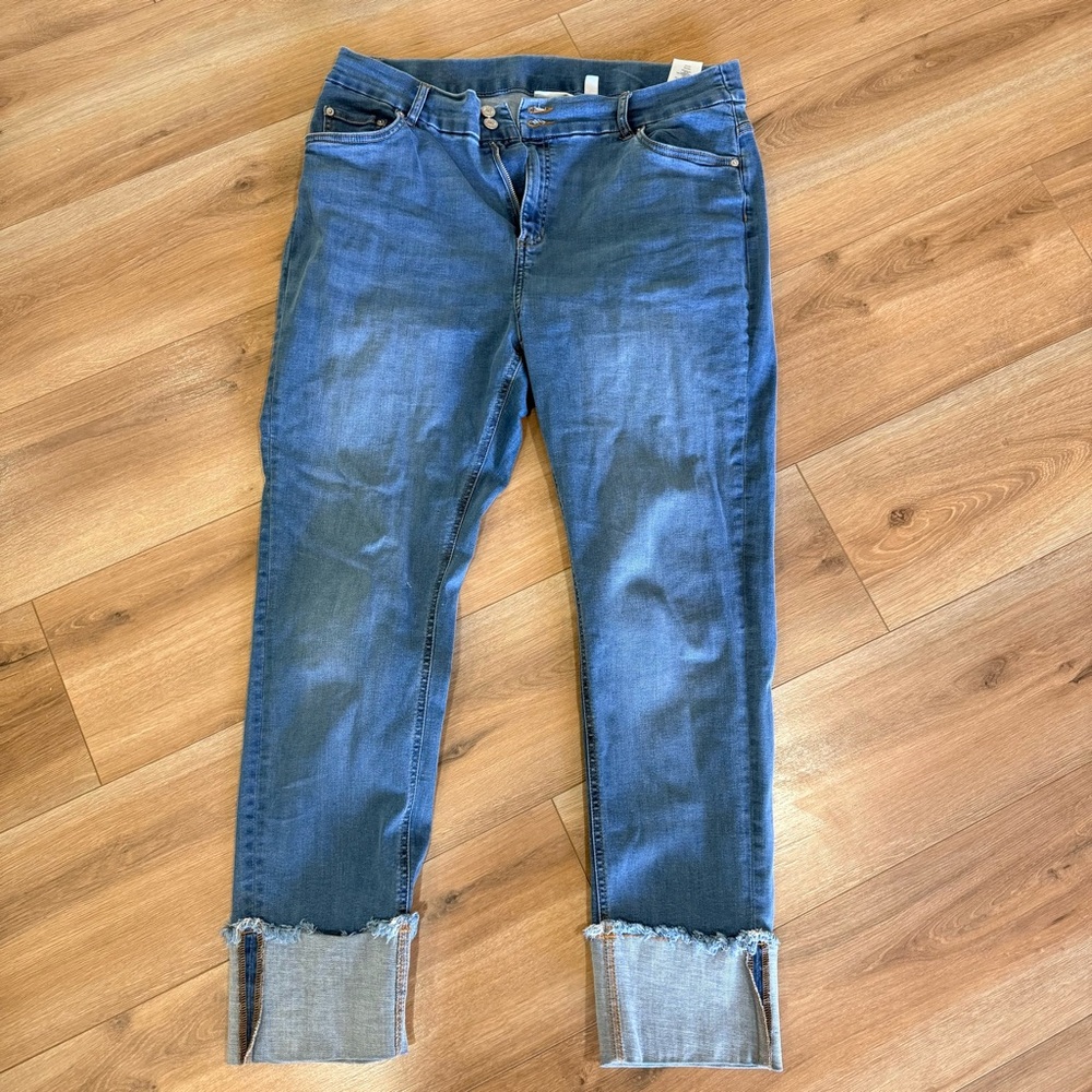 d&co Denim + Company Light Wash Jeans